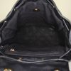 Mochila Chanel Sac à dos en cuero acolchado negro - Detail D2 thumbnail