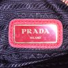 Prada shoulder bag in red grained leather - Detail D4 thumbnail