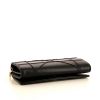 Dior Diorama Wallet on Chain handbag/clutch in black leather - Detail D5 thumbnail