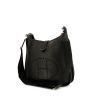 Hermes Evelyne large model shoulder bag in black togo leather - 00pp thumbnail