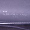 Bolso bandolera Dior Diorama en cuero negro mate - Detail D4 thumbnail