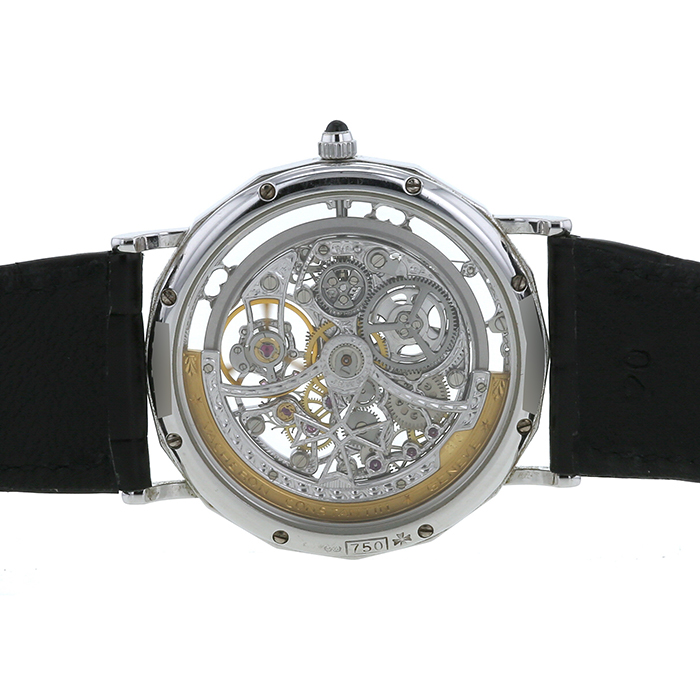 Orologio Vacheron Constantin Patrimony Squelette in oro bianco Ref :  43502 Circa  1990 - Detail D1
