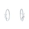 Mauboussin Mes Nuances à Toi hoop earrings in white gold and diamonds - 00pp thumbnail