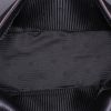 Bolso de mano Fendi Mamma Baguette en cuero granulado negro - Detail D2 thumbnail