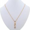 Chaumet Joséphine necklace in pink gold and diamonds - 360 thumbnail