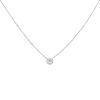 Messika Joy necklace in white gold and diamonds - 00pp thumbnail