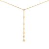 Cartier Perruque necklace in yellow gold and diamonds - 00pp thumbnail