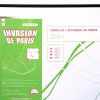Invader, “Invasion of Paris”, map of the invasion of Paris, printed on paper, signed, dated and numbered, of 2011 - Detail D4 thumbnail