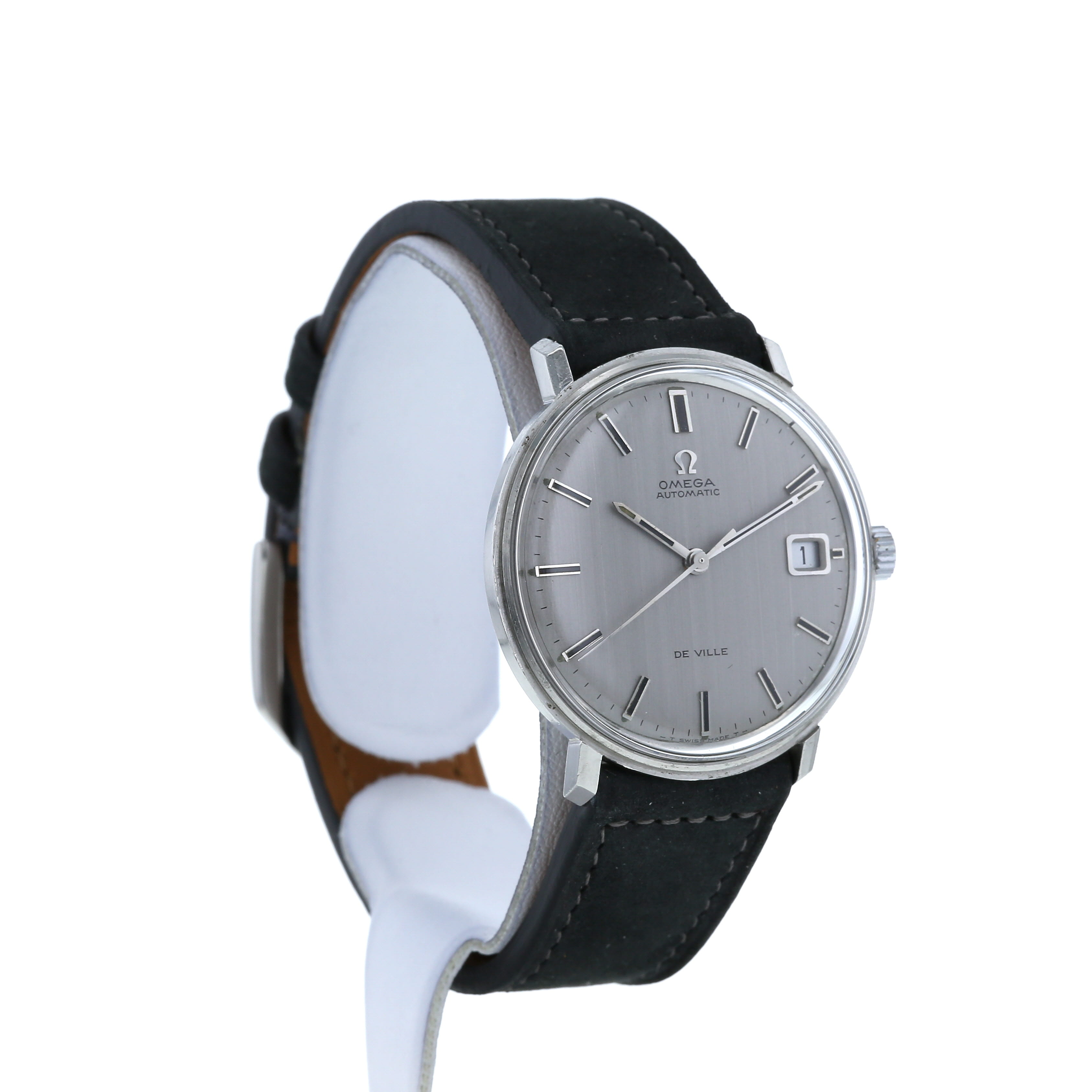 Reloj Omega De Ville de acero Ref :  166.033 Circa  1970 - Detail D1