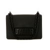 Dior J'Adior shoulder bag in mate black leather - 360 thumbnail