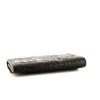 Billetera Chanel Camelia - Wallet en cuero negro - Detail D4 thumbnail