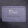 Borsa a tracolla Dior Roller in pelle martellata blu - Detail D3 thumbnail
