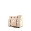 Chanel shopping bag in beige quilted leather - 00pp thumbnail