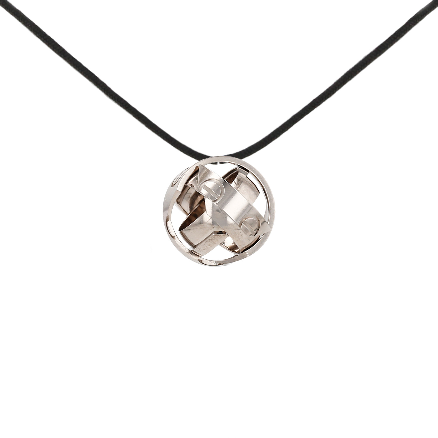 Bague Cartier Love Astro en or blanc - Detail D3