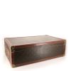 Louis Vuitton Alzer 55 suitcase in brown monogram canvas and brown lozine (vulcanised fibre) - Detail D5 thumbnail