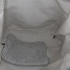 Shopping bag Chanel Grand Shopping in tessuto di spugna grigio - Detail D3 thumbnail