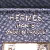 Borsa Hermes Kelly 25 cm in pelle Epsom blu indaco - Detail D4 thumbnail