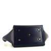 Borsa Celine Tie Bag modello medio in pelle blu - Detail D4 thumbnail
