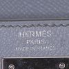 Borsa Hermes Kelly 28 cm in pelle Epsom grigia - Detail D4 thumbnail