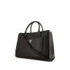 Chanel Neo Executive large model shopping bag in black grained leather - 00pp thumbnail