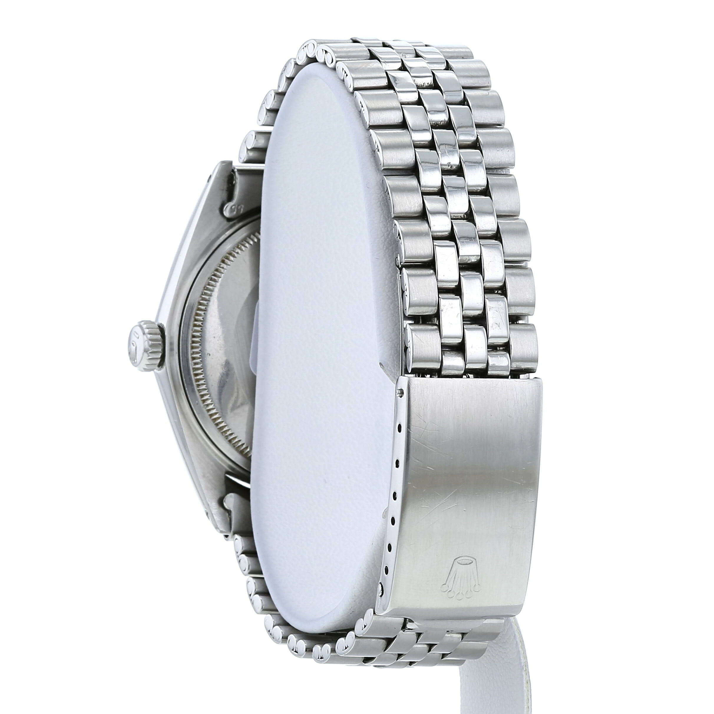 Rolex Datejust watch in stainless steel Ref:  1601 Circa  1977 - Detail D3