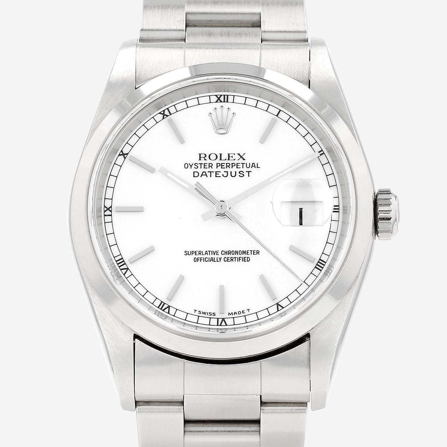 Rolex Datejust in stainless steel Ref: Rolex - 16200 Circa 1999