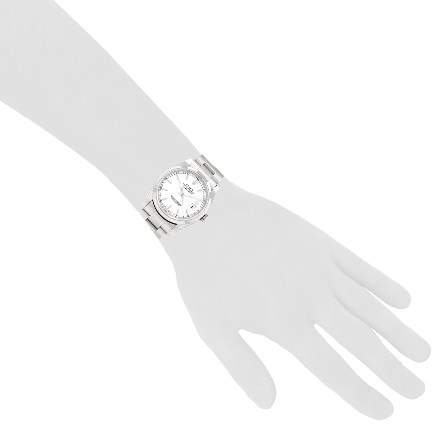 Reloj Rolex Datejust de acero Ref: Rolex - 16200  Circa 1999 - Detail D1