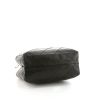 Bolso de mano Chanel en cuero acolchado blanco y cuero acolchado negro - Detail D5 thumbnail
