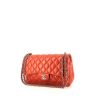 Chanel Timeless jumbo shoulder bag in red quilted leather - 00pp thumbnail