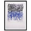 JonOne, "Urban calligraphy", silkscreen in two colors on paper,  signed, numbered, dated and framed, of 2009 - 00pp thumbnail