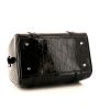 Dior Speedy handbag in black monogram patent leather - Detail D4 thumbnail