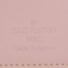 Portafogli Louis Vuitton Editions Limitées in tela monogram multicolore e bianca e pelle naturale - Detail D3 thumbnail
