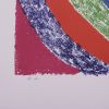 Sonia Delaunay, "Carreau noir", lithograph in colors on paper, artist proof signed, and dated, of 1969 - Detail D1 thumbnail