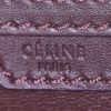Celine Luggage mini handbag in purple leather - Detail D3 thumbnail