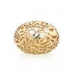 Pomellato Arabesques large model boule ring in pink gold - 360 thumbnail