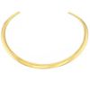 Articulated Vintage 1980's linked necklace in yellow gold - 00pp thumbnail