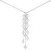 Chanel Matelassé necklace in white gold and diamonds - 00pp thumbnail
