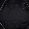 Bolso de mano Loewe Amazona en ante negro y charol negro - Detail D2 thumbnail