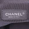 Chanel handbag in silver logo canvas - Detail D3 thumbnail