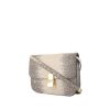Céline Classic Box shoulder bag in beige lizzard - 00pp thumbnail