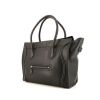 Shopping bag Celine Luggage Shoulder in pelle martellata nera - 00pp thumbnail