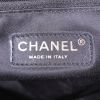 Chanel Shopping GST bag worn on the shoulder or carried in the hand in black quilted grained leather - Detail D3 thumbnail