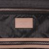 Porta abiti Louis Vuitton Porte-habits in tela monogram marrone e pelle naturale - Detail D3 thumbnail