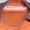 Borsa a tracolla Louis Vuitton Saint Cloud in tela monogram marrone e pelle naturale - Detail D2 thumbnail