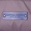 Porte-documents Bottega Veneta en cuir bleu et cuir intrecciato bleu - Detail D4 thumbnail