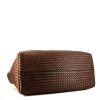 Bottega Veneta Cabat large model shopping bag in brown intrecciato leather - Detail D4 thumbnail