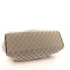 Gucci Gucci Vintage handbag in beige monogram canvas and brown leather - Detail D4 thumbnail