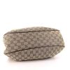Gucci Gucci Vintage handbag in beige logo canvas and brown leather - Detail D4 thumbnail