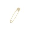 Vintage brooch in yellow gold and diamonds - 00pp thumbnail