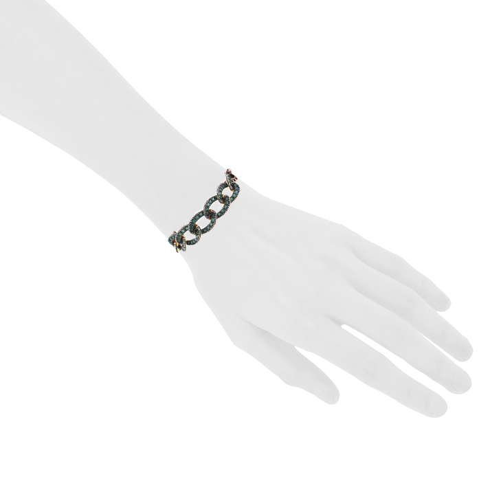 Pomellato Catene bracelet in pink gold and semi-precious stones - Detail D1